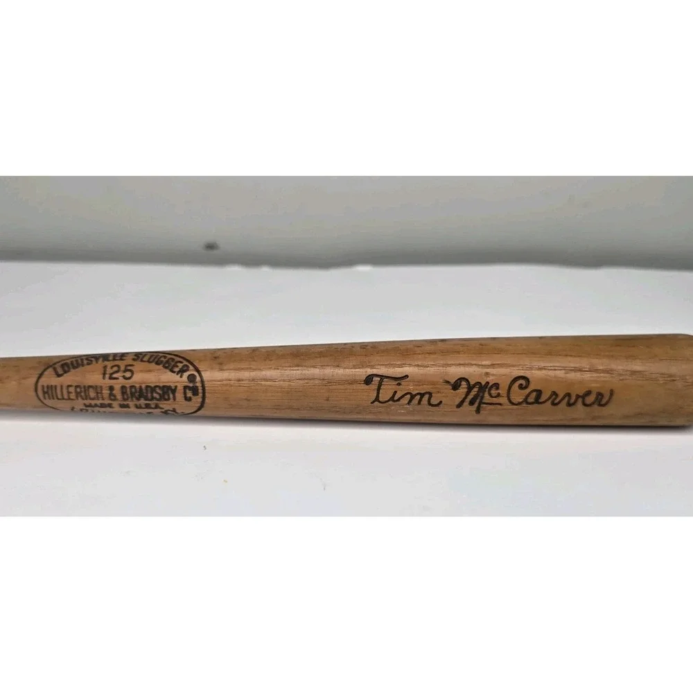 Louisville Slugger Cardinals Phillies Mini Baseball Bat Tim McCarver MLB RARE